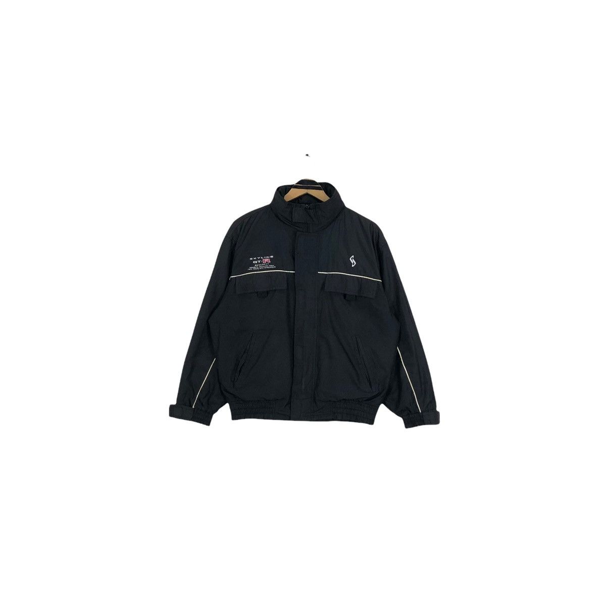 Japanese Brand Vintage Nissan Skyline GT-R Nylon Light Jacket Size US L / EU 52-54 / 3 - 2 Thumbnail