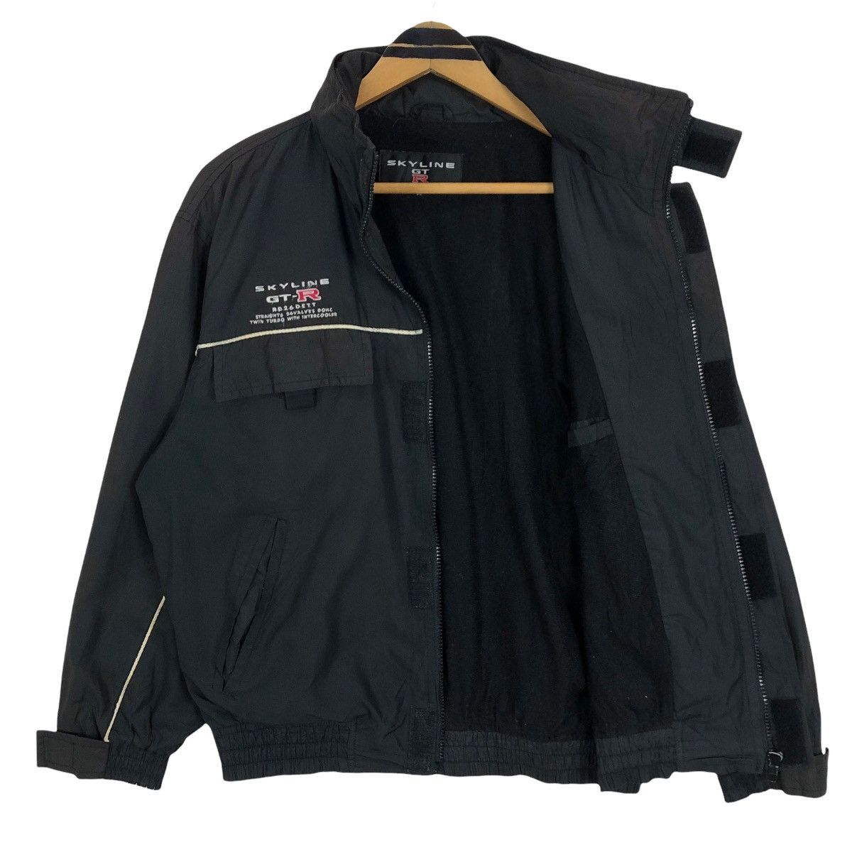 Japanese Brand Vintage Nissan Skyline GT-R Nylon Light Jacket Size US L / EU 52-54 / 3 - 8 Thumbnail