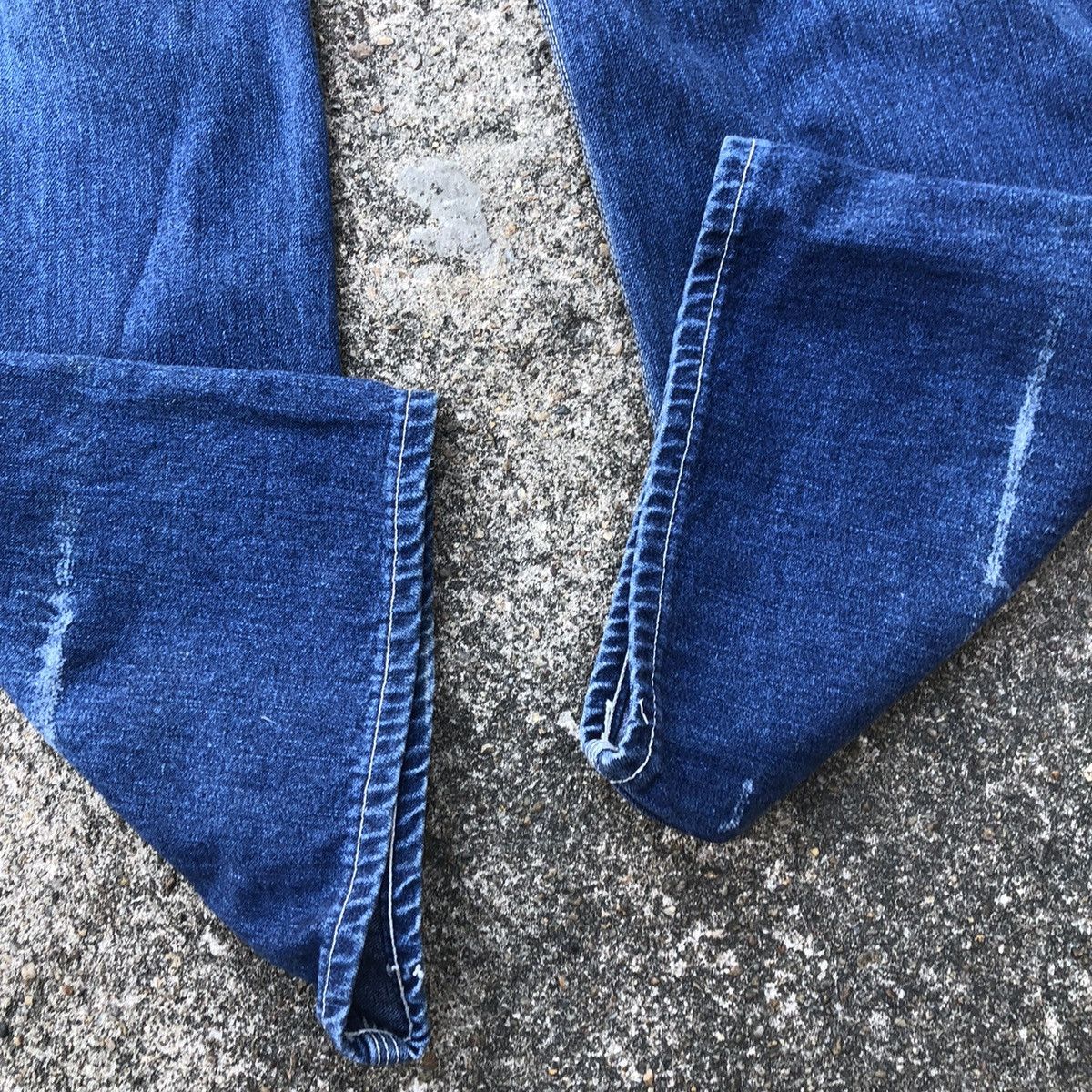 Big John 🔥Rare🔥Vintage Big John Workers Rips Bushpants Denim Overall Size US 30 / EU 46 - 9 Thumbnail