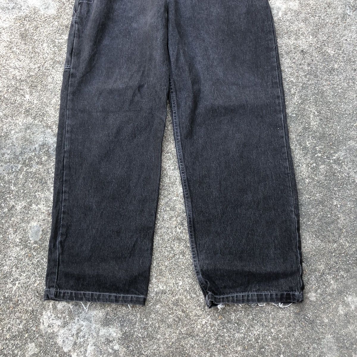 Japanese Brand 🔥Rare🔥Vintage Doghouse Distress Rips Workers Denim Overall Size US 36 / EU 52 - 4 Thumbnail
