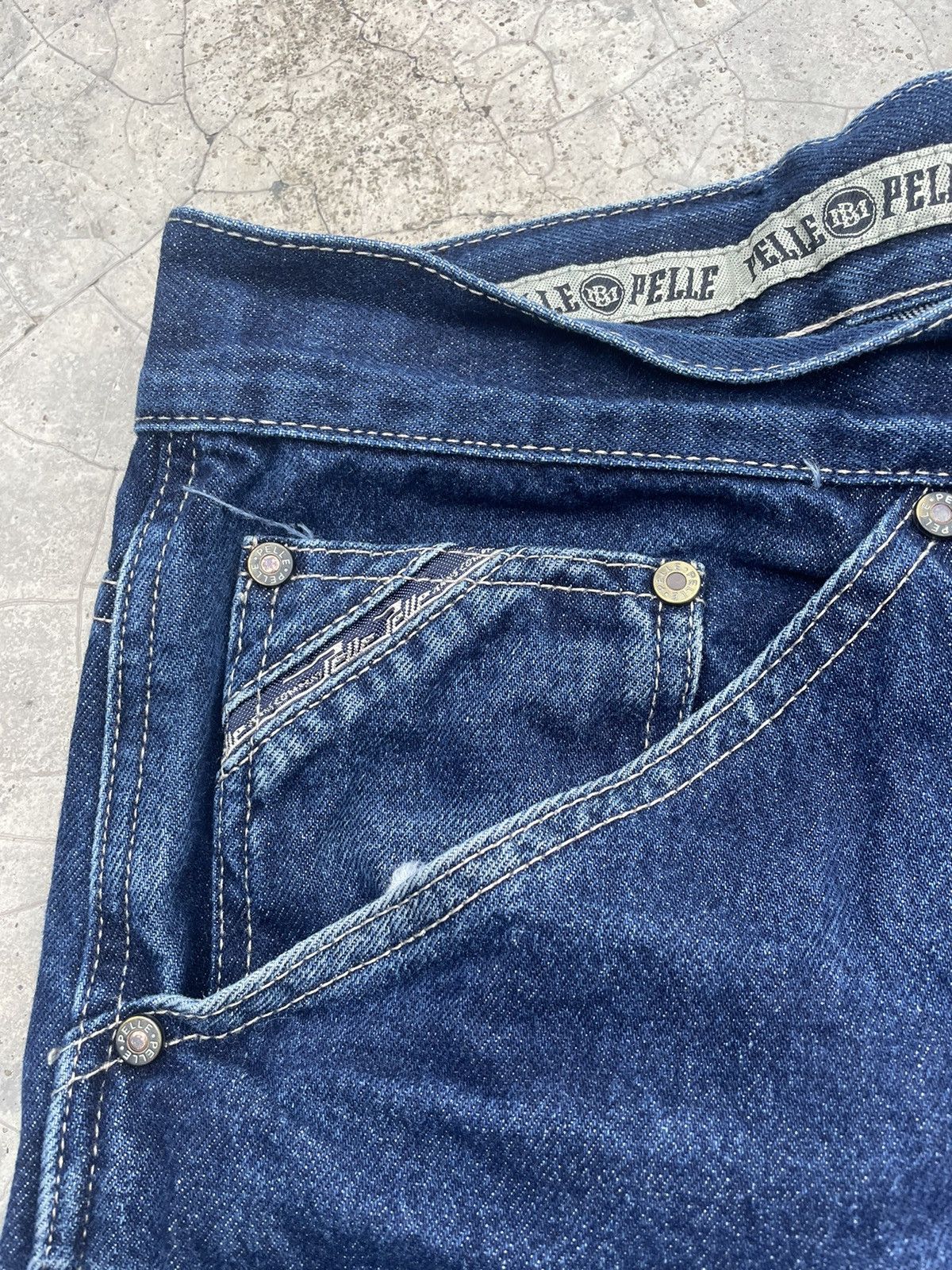 JNCO Pelle Pelle Marc Burchanan Baggy Jeans Size US 36 / EU 52 - 6 Thumbnail