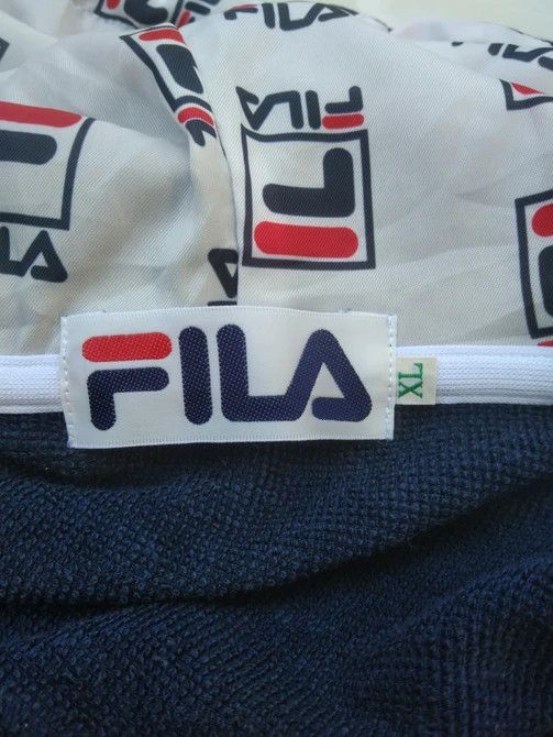 Fila × Sports Specialties VINTAGE FILA BIG PRINT BACKHIT SWEATSHIRTHOODIE Size US L / EU 52-54 / 3 - 10 Thumbnail
