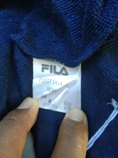 Fila × Sports Specialties VINTAGE FILA BIG PRINT BACKHIT SWEATSHIRTHOODIE Size US L / EU 52-54 / 3 - 11 Thumbnail