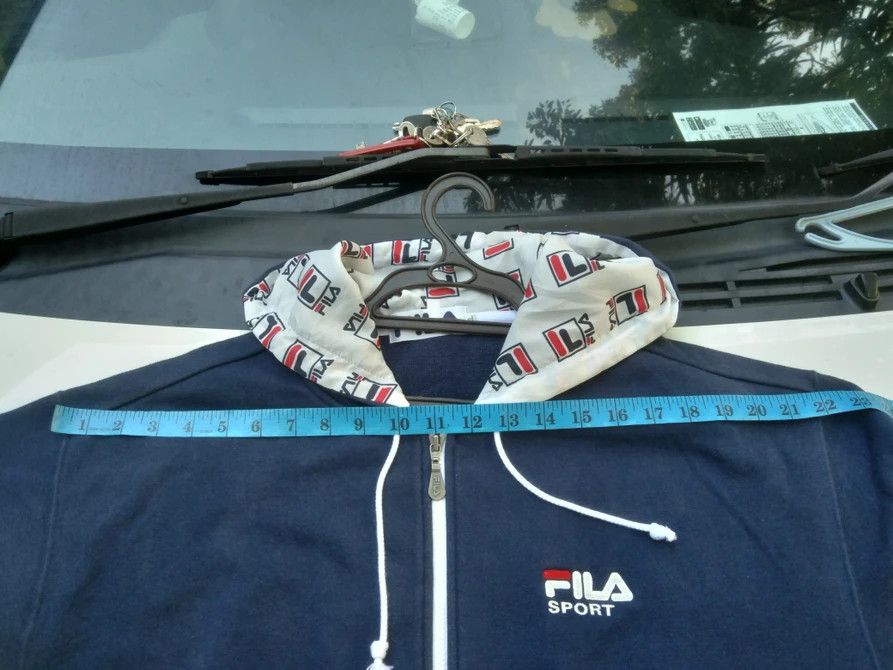 Fila × Sports Specialties VINTAGE FILA BIG PRINT BACKHIT SWEATSHIRTHOODIE Size US L / EU 52-54 / 3 - 16 Thumbnail
