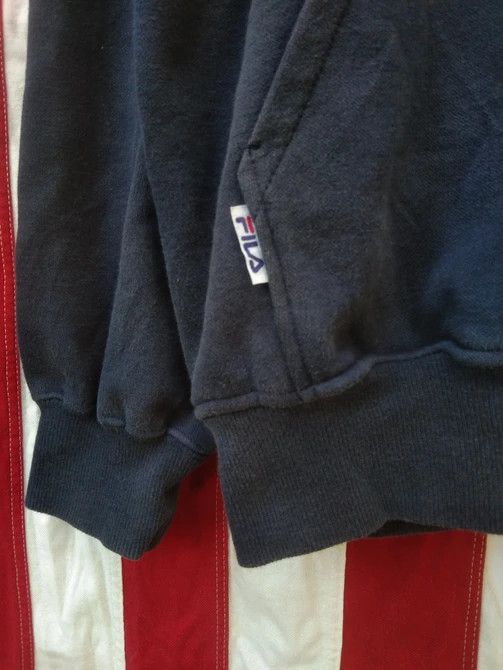 Fila × Sports Specialties VINTAGE FILA BIG PRINT BACKHIT SWEATSHIRTHOODIE Size US L / EU 52-54 / 3 - 7 Thumbnail