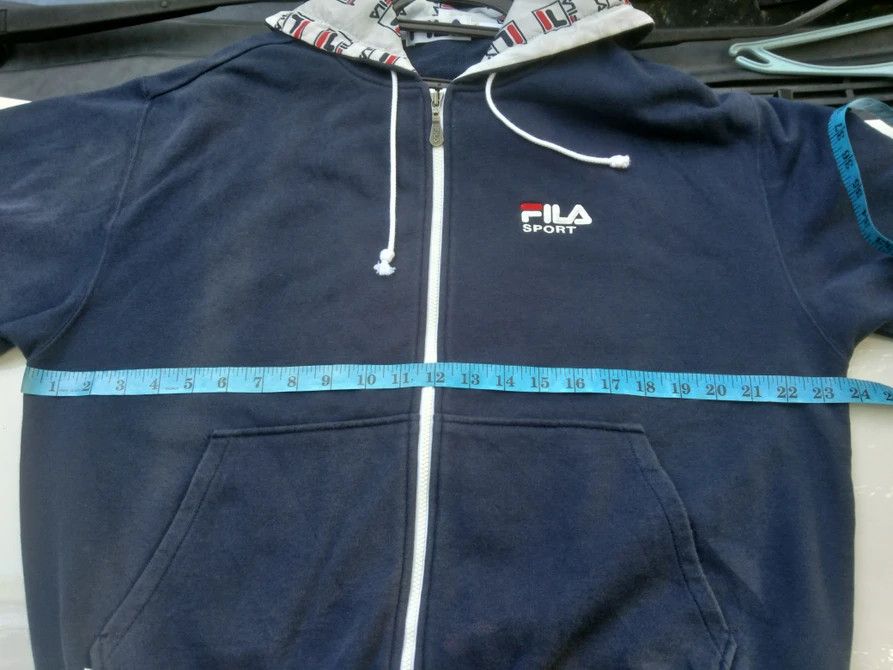 Fila × Sports Specialties VINTAGE FILA BIG PRINT BACKHIT SWEATSHIRTHOODIE Size US L / EU 52-54 / 3 - 13 Thumbnail