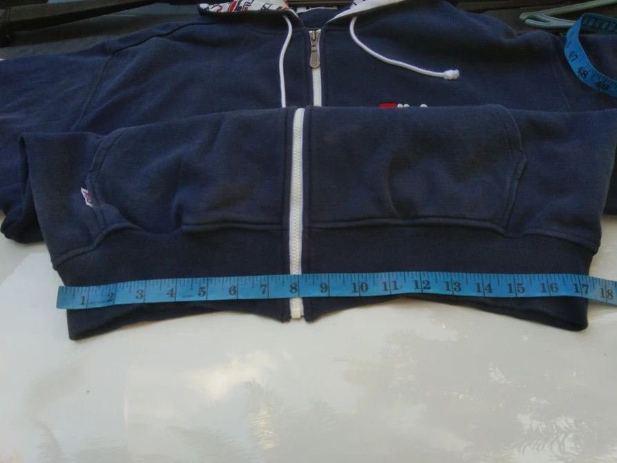 Fila × Sports Specialties VINTAGE FILA BIG PRINT BACKHIT SWEATSHIRTHOODIE Size US L / EU 52-54 / 3 - 15 Thumbnail