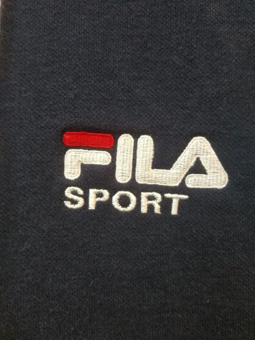 Fila × Sports Specialties VINTAGE FILA BIG PRINT BACKHIT SWEATSHIRTHOODIE Size US L / EU 52-54 / 3 - 6 Thumbnail