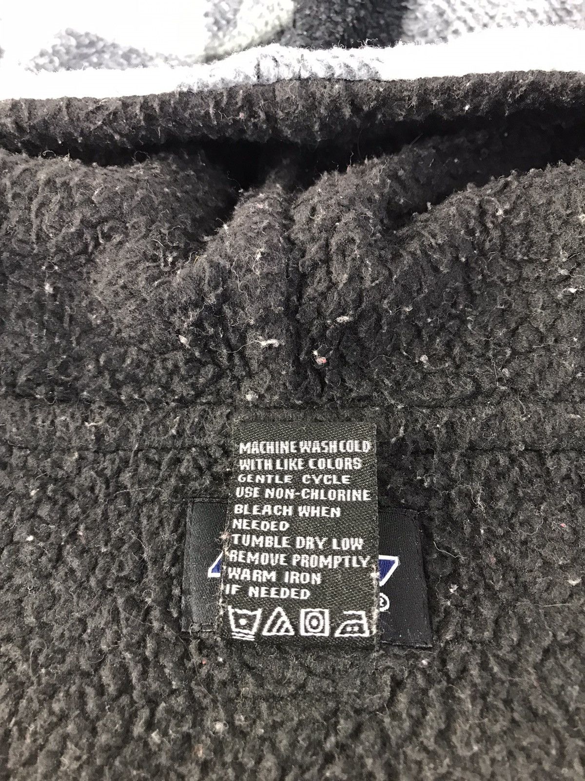 Dickies × Vintage Dickies Fluffy Fleece Hoodies Wool Sherpa Inner Check Design Size US L / EU 52-54 / 3 - 6 Thumbnail