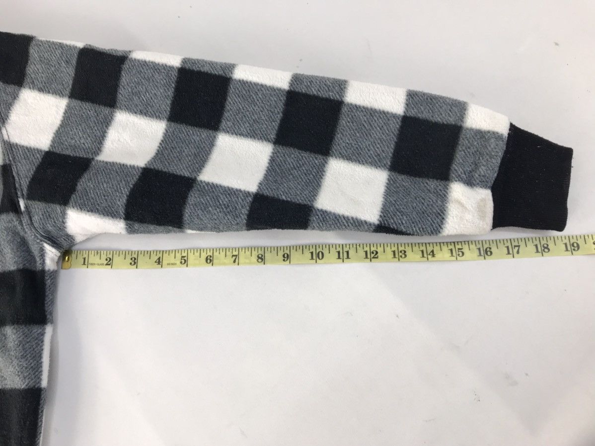 Dickies × Vintage Dickies Fluffy Fleece Hoodies Wool Sherpa Inner Check Design Size US L / EU 52-54 / 3 - 10 Thumbnail