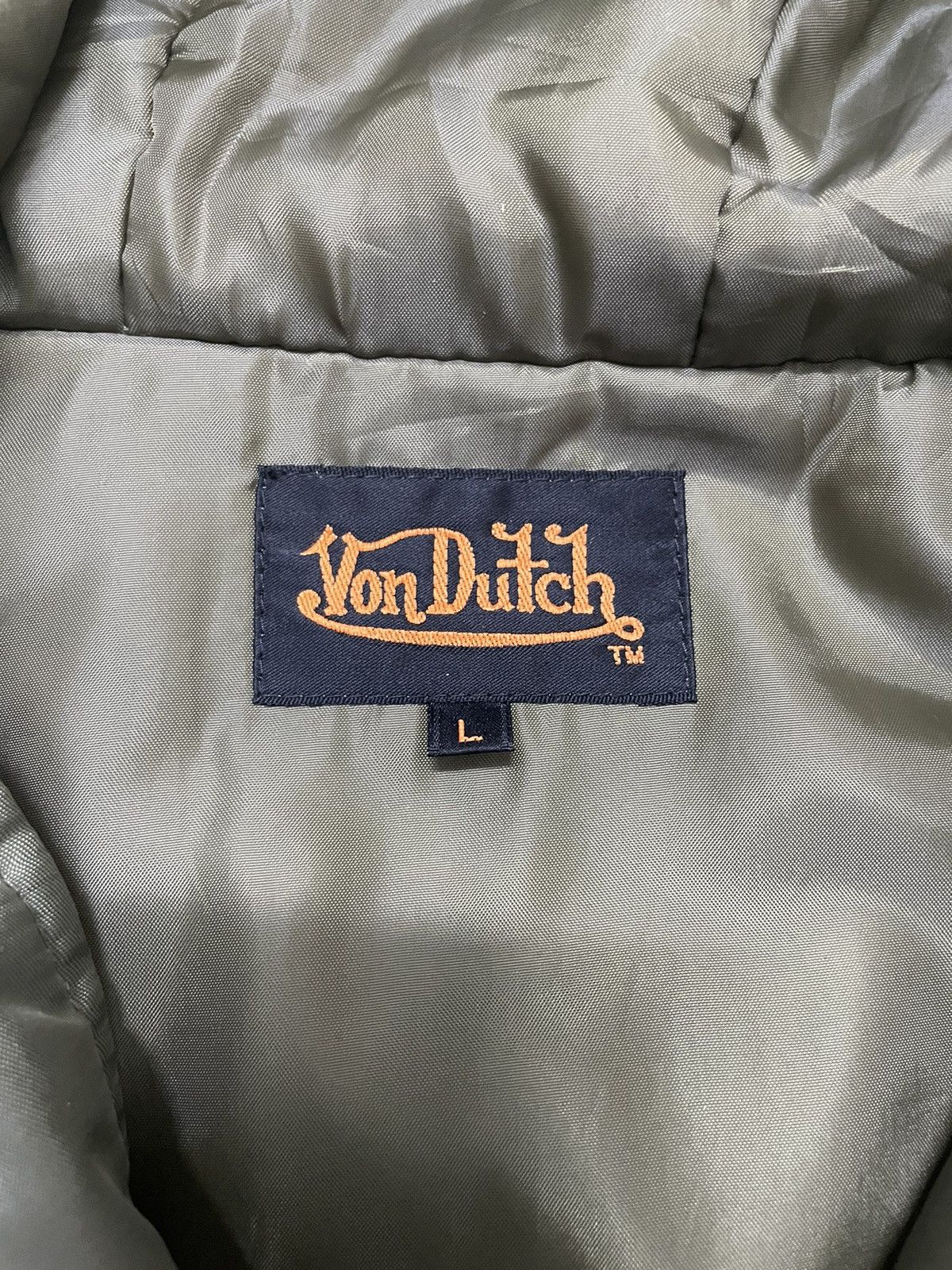 If Six Was Nine Vintage Von Dutch Bomber Jacket Sun Faded Size US S / EU 44-46 / 1 - 7 Thumbnail