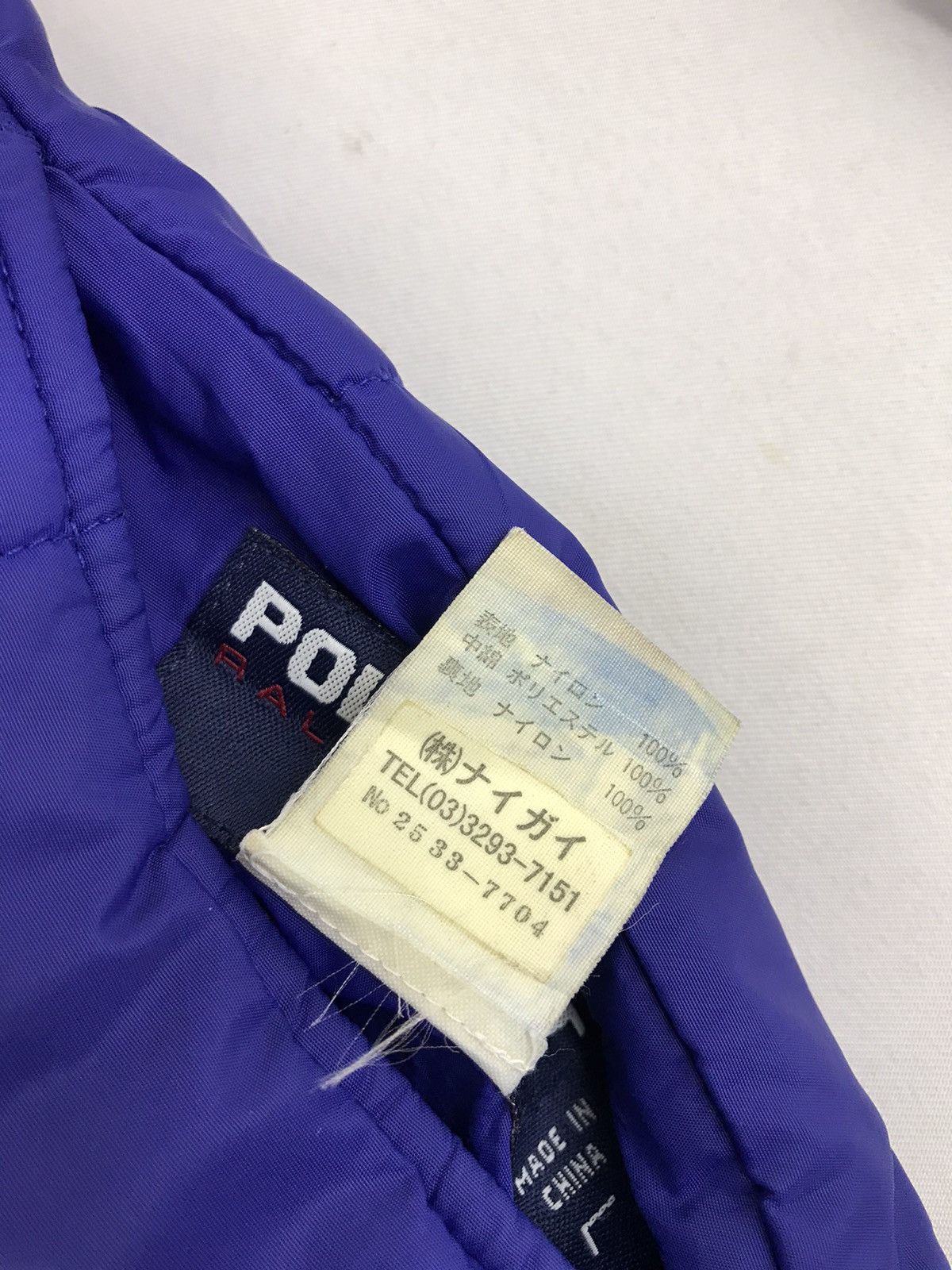 Polo Ralph Lauren × Vintage Polo Sport Ralph Lauren Puffer Wool Padded Jacket K2282j Size US L / EU 52-54 / 3 - 7 Thumbnail