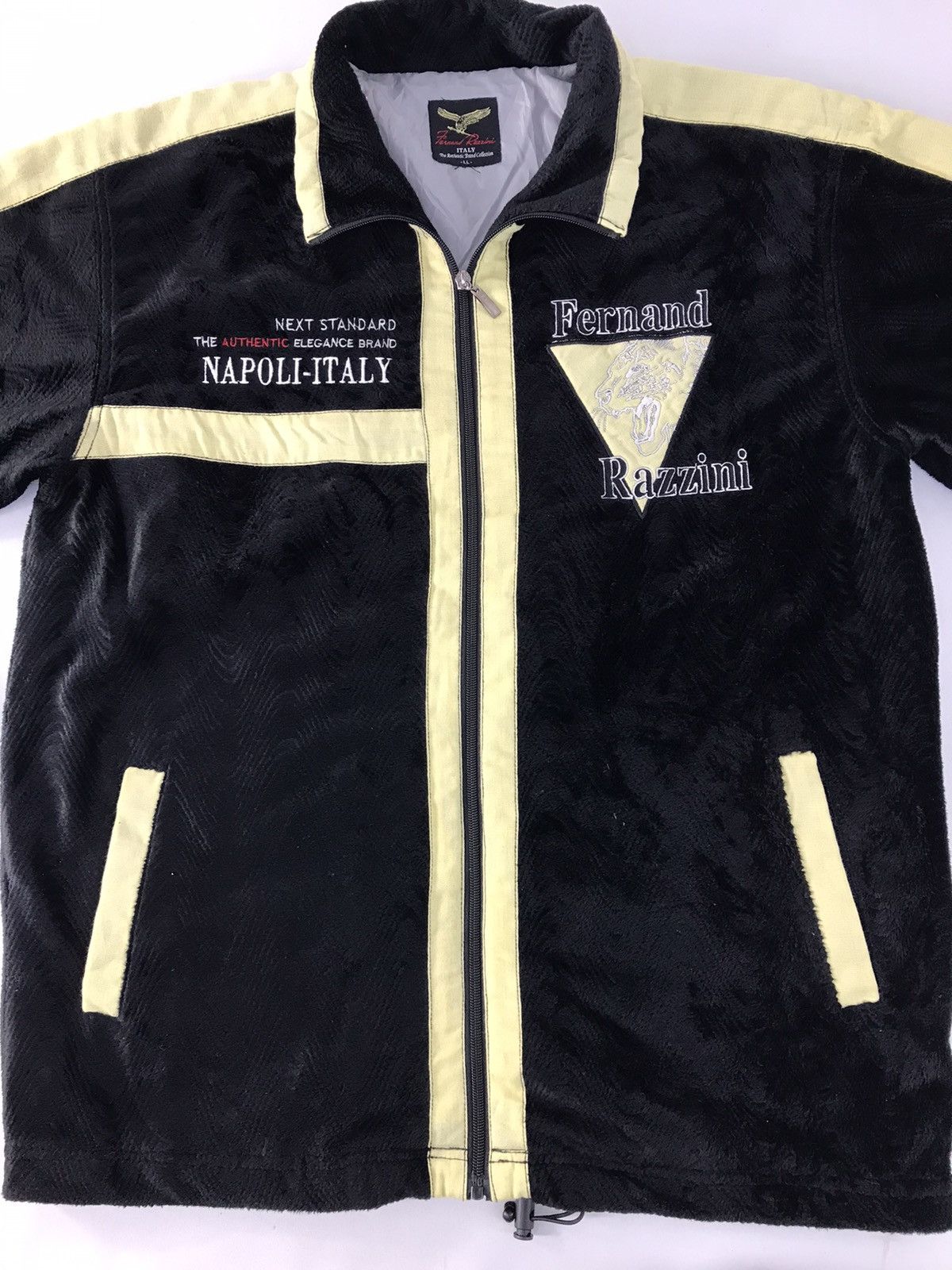 Vintage Fernand Razzini Napoli Italy Embroidery Cheetah K2280j Size US L / EU 52-54 / 3 - 4 Thumbnail