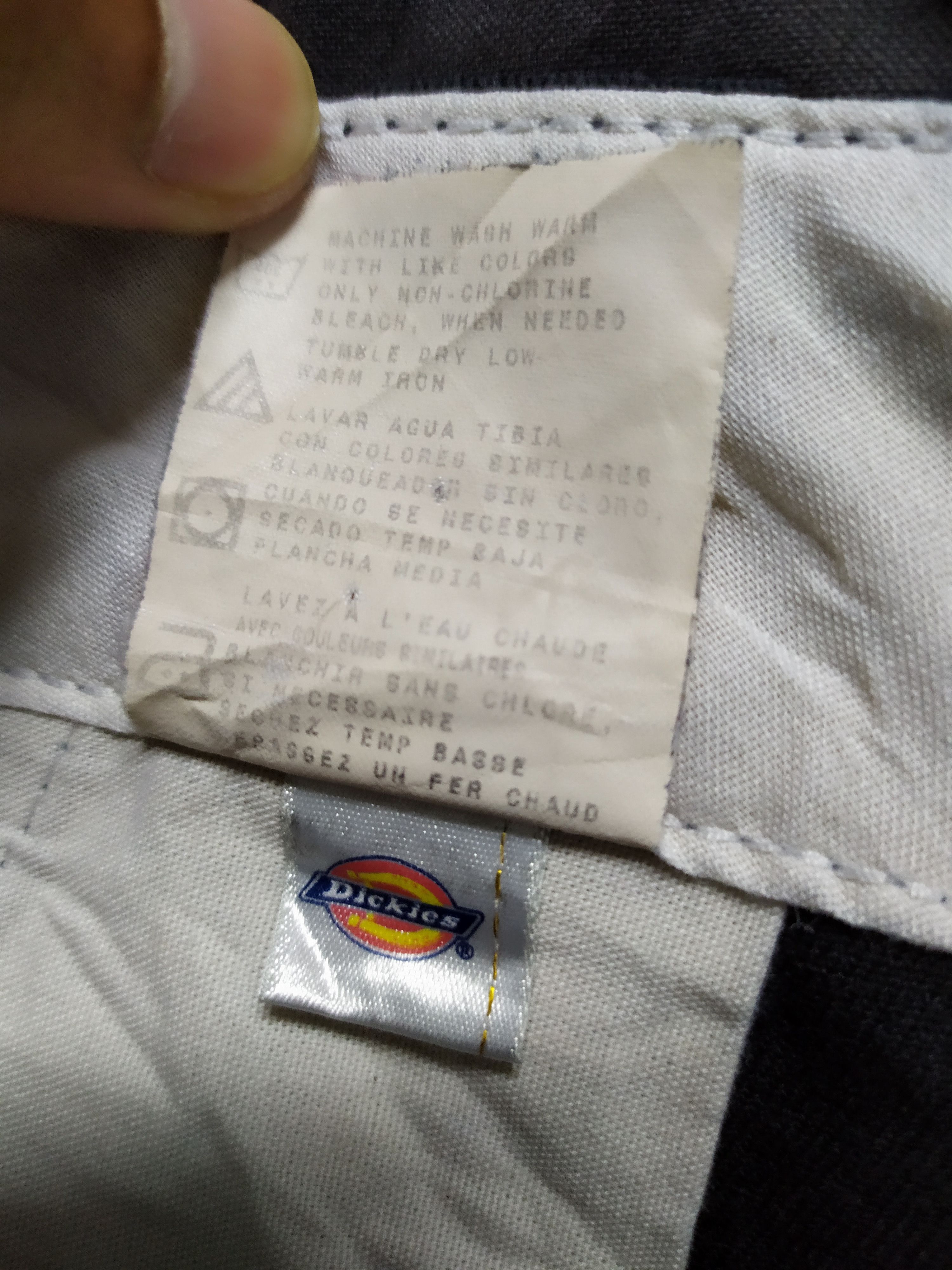 Dickies DICKIES BLACK CARGO PANTS Size US 37 - 11 Thumbnail