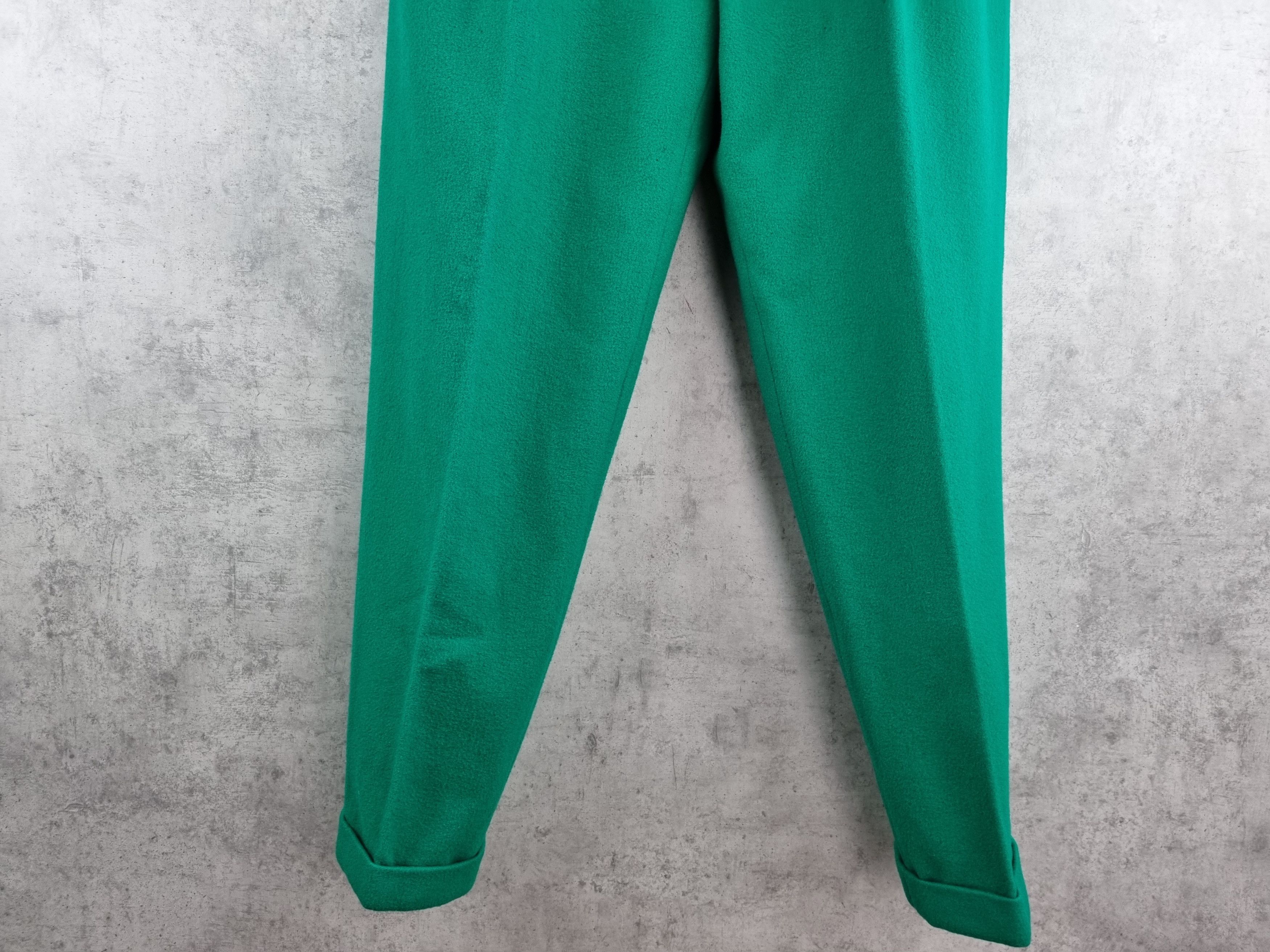 United Colors Of Benetton 80s BENETTON Wool Casual Pants Commes des Garcon style Size US 32 / EU 48 - 13 Thumbnail