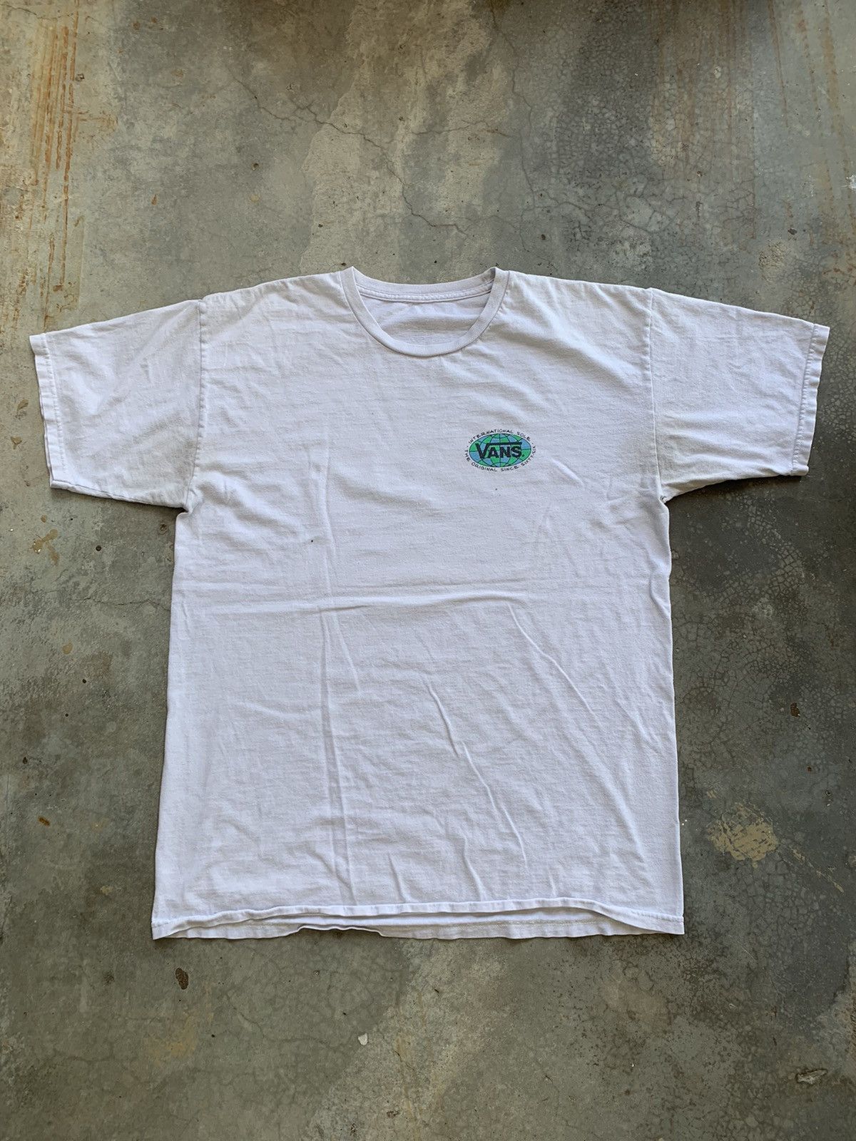 Vans × Vintage Vintage Vans International Tribe Skateboard Tshirt Size US L / EU 52-54 / 3 - 3 Thumbnail