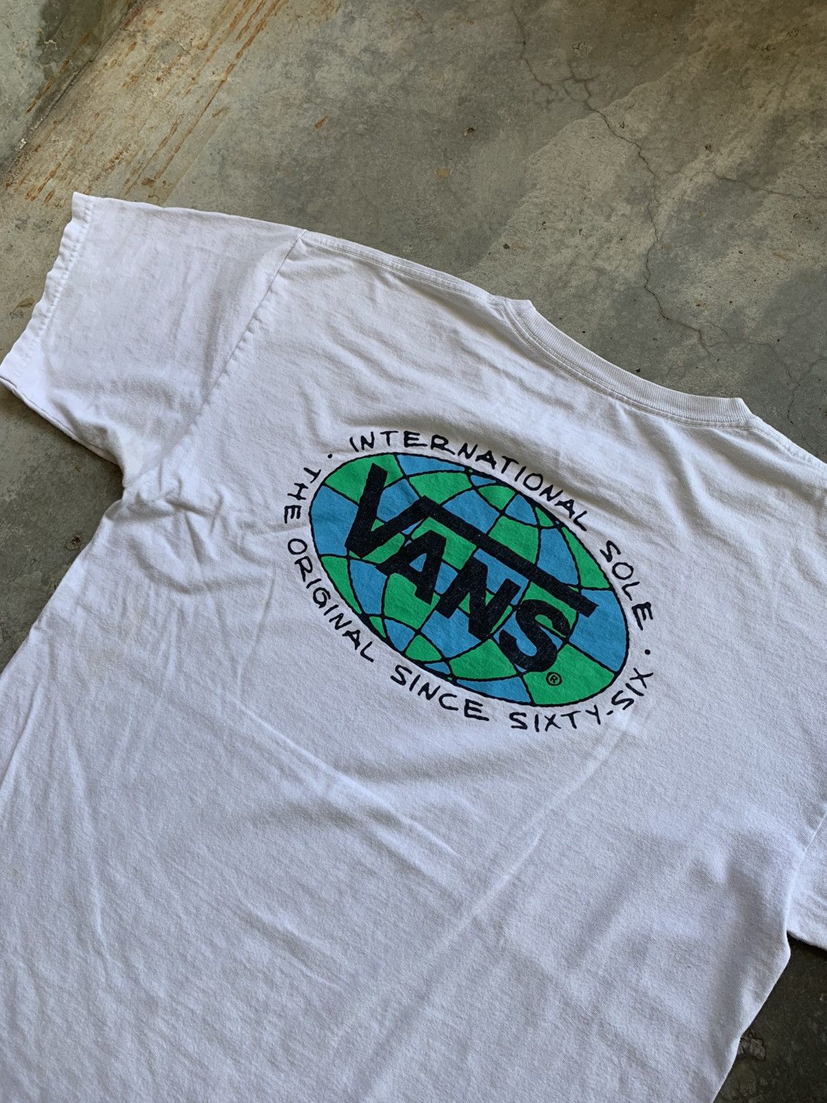 Vans × Vintage Vintage Vans International Tribe Skateboard Tshirt Size US L / EU 52-54 / 3 - 1 Thumbnail