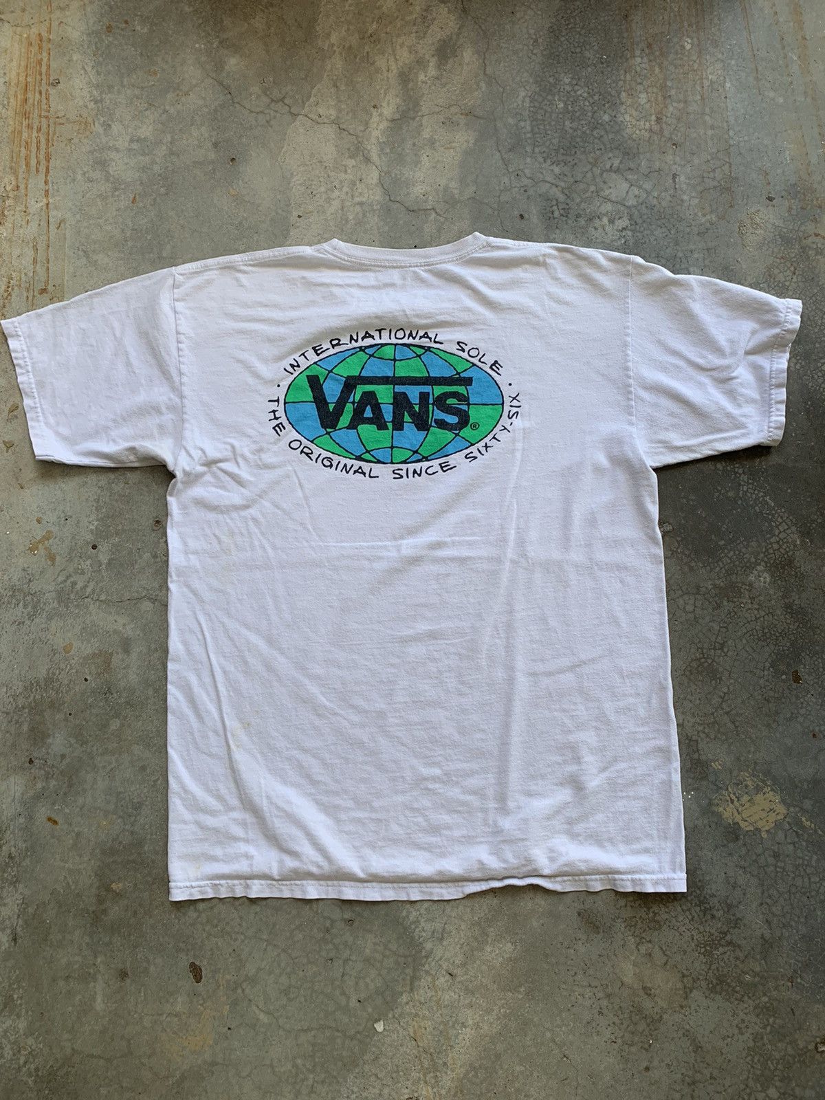 Vans × Vintage Vintage Vans International Tribe Skateboard Tshirt Size US L / EU 52-54 / 3 - 2 Thumbnail