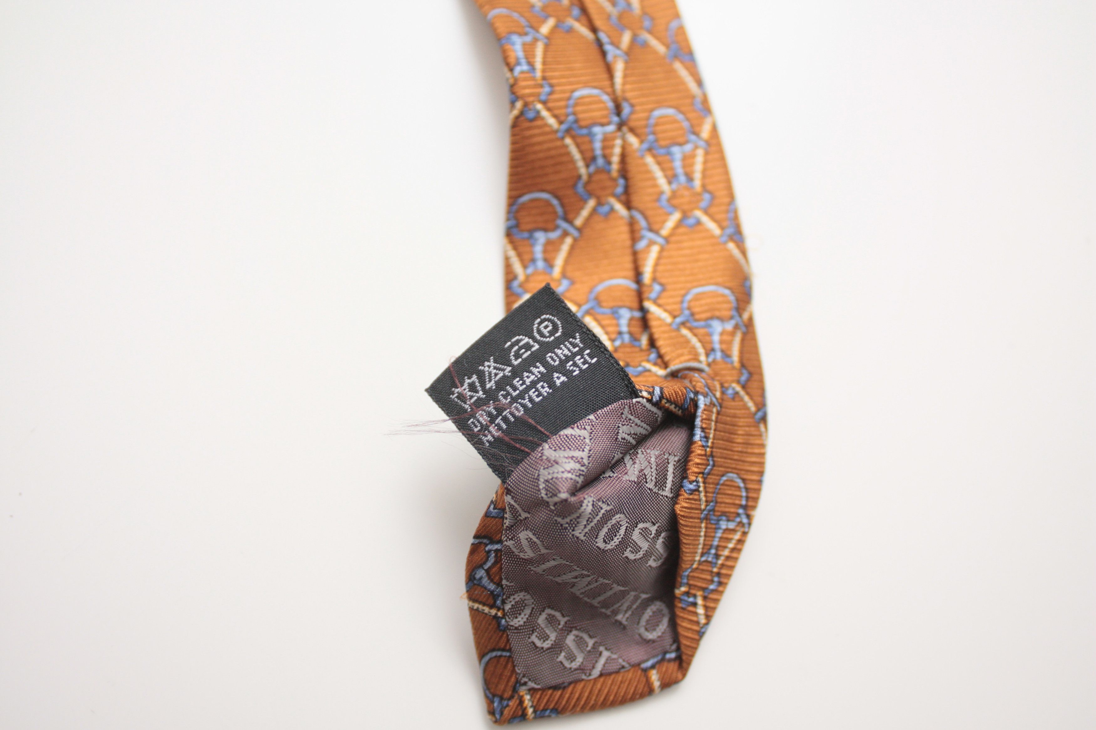 Missoni Missoni Cravatte Orange Silk Tie Made In Italy Size ONE SIZE - 5 Thumbnail