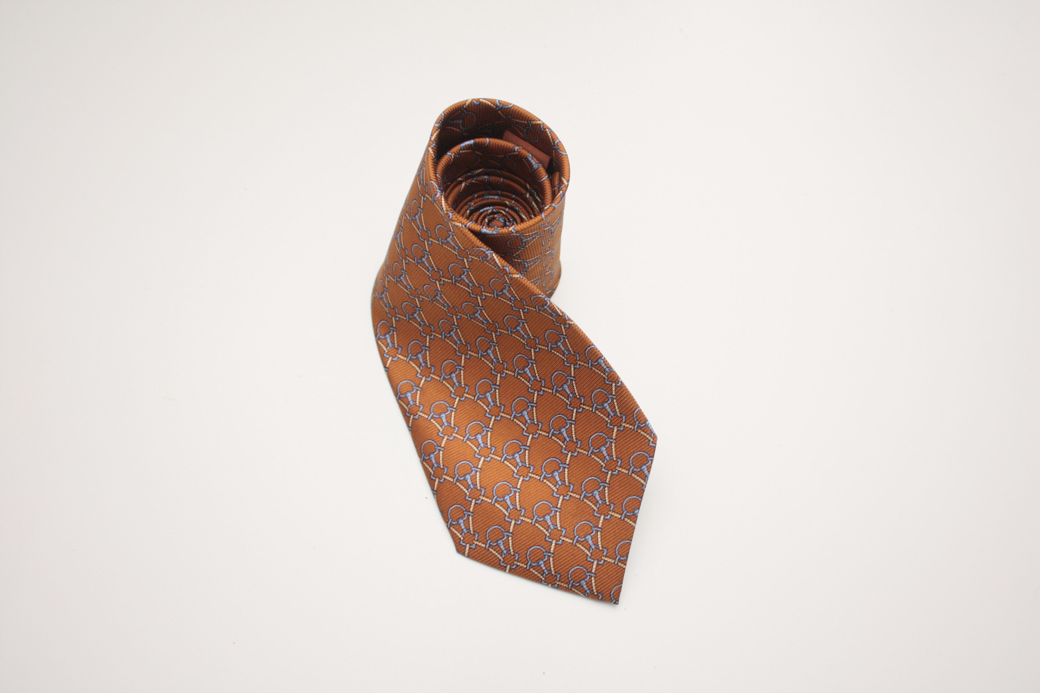 Missoni Missoni Cravatte Orange Silk Tie Made In Italy Size ONE SIZE - 3 Thumbnail