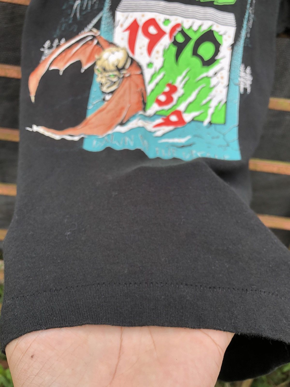 Vintage Vintage 90s OVER KILL Dawn Of The Decade Size US S / EU 44-46 / 1 - 8 Thumbnail