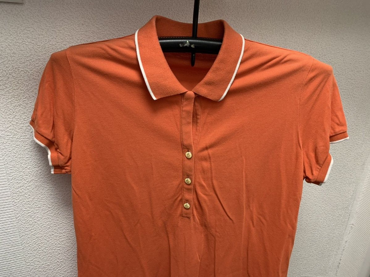 Moncler Moncler women orange polo Xl sz Size XL / US 12-14 / IT 48-50 - 6 Thumbnail