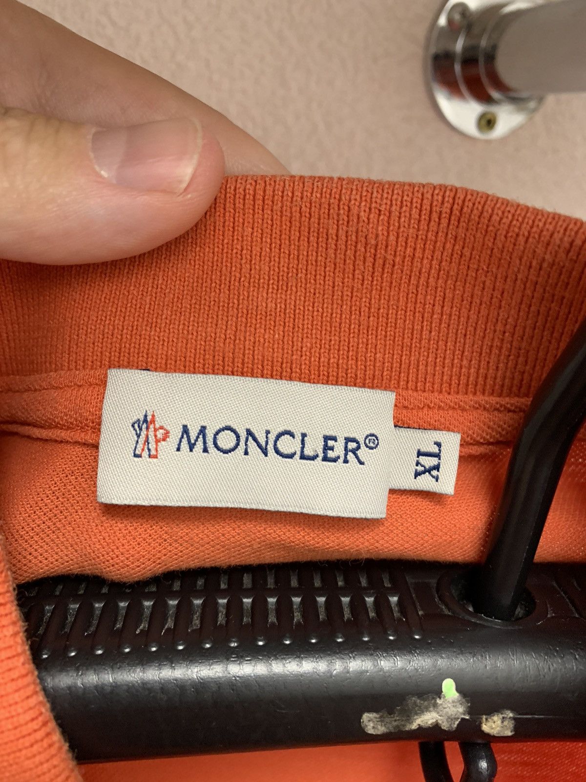 Moncler Moncler women orange polo Xl sz Size XL / US 12-14 / IT 48-50 - 8 Thumbnail