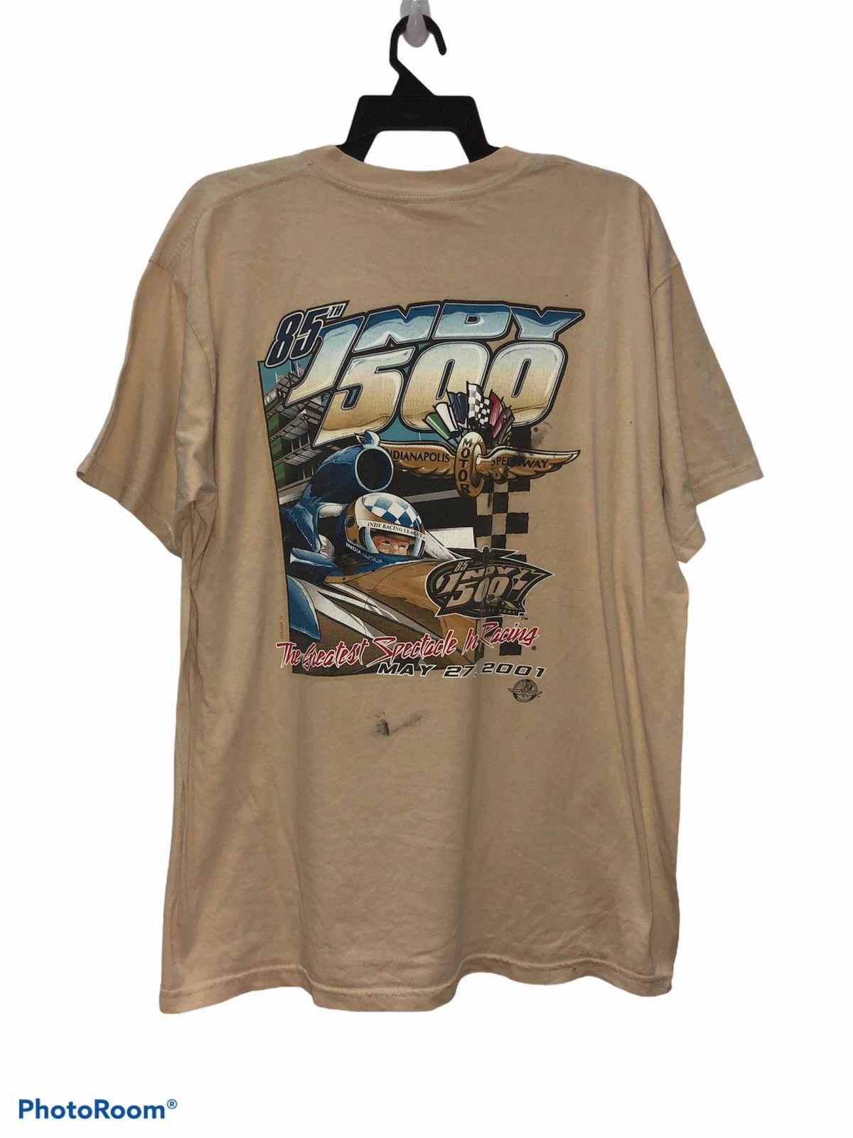 Gildan × Vintage Vintage 2001 85th INDY 500 Indianapolis Motor Speedway Size US XL / EU 56 / 4 - 1 Thumbnail