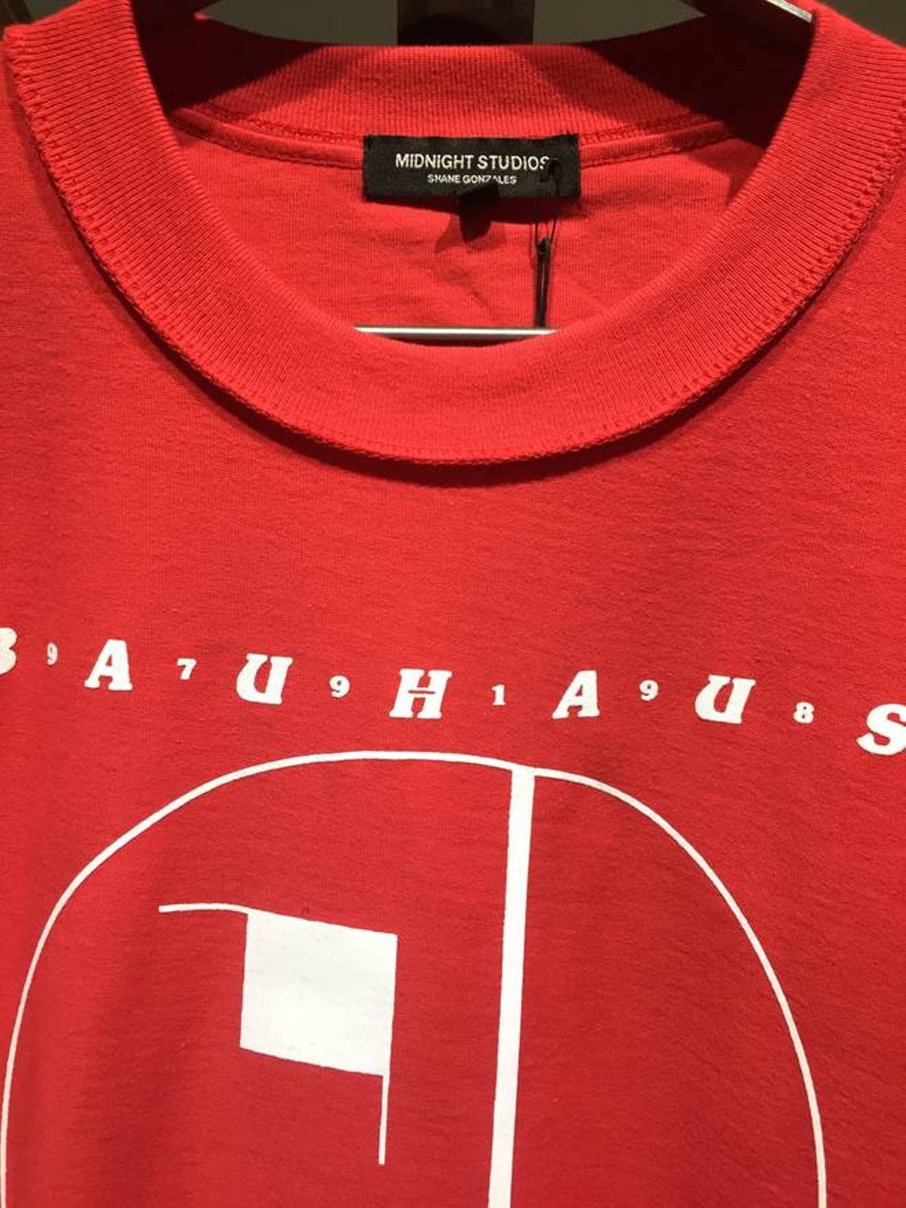 Midnight Studios Volume One Bauhaus shirt red Size US L / EU 52-54 / 3 - 3 Thumbnail
