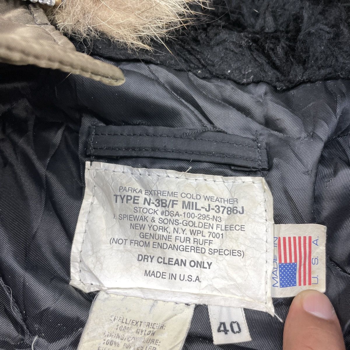 Vintage Vintage Us Army Military Parka Jacket Size US L / EU 52-54 / 3 - 11 Thumbnail