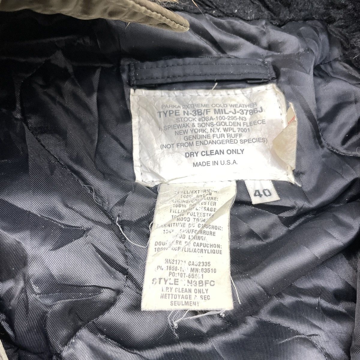 Vintage Vintage Us Army Military Parka Jacket Size US L / EU 52-54 / 3 - 12 Thumbnail