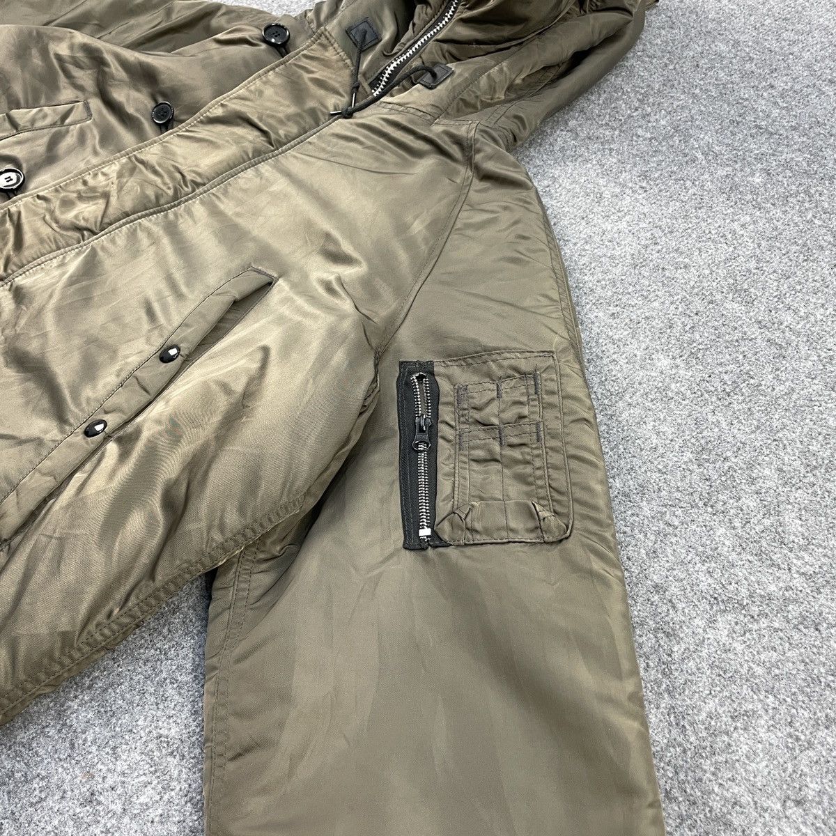 Vintage Vintage Us Army Military Parka Jacket Size US L / EU 52-54 / 3 - 5 Thumbnail
