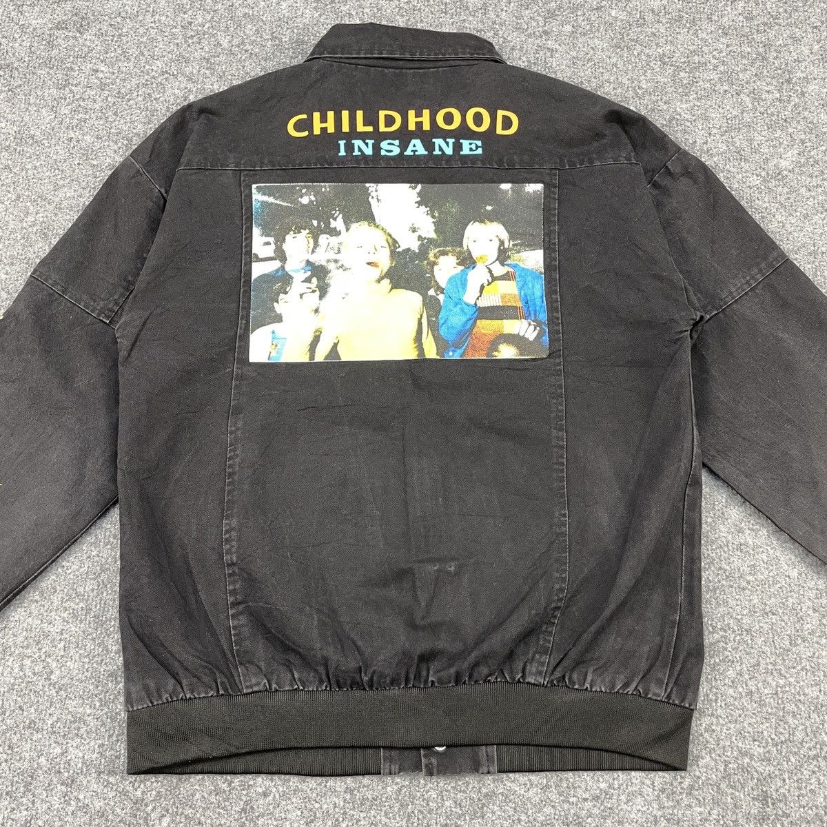 Japanese Brand × Vintage Vintage 90s Childhood Insane Denim Jacket Size US S / EU 44-46 / 1 - 6 Thumbnail