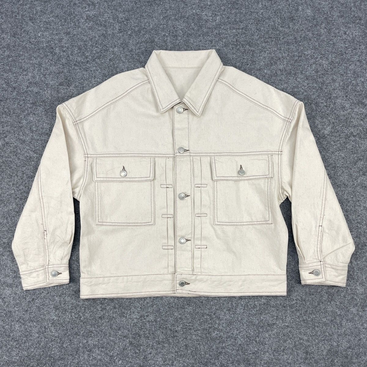 Japanese Brand × Vintage Vintage Japanese Denim Jackets Size US M / EU 48-50 / 2 - 1 Thumbnail