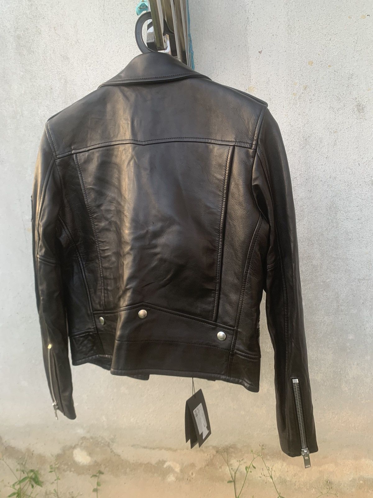 Saint Laurent Paris FW17 Saint Laurent Paris Leather Biker Jacket Sz38 Size S / US 4 / IT 40 - 19 Thumbnail