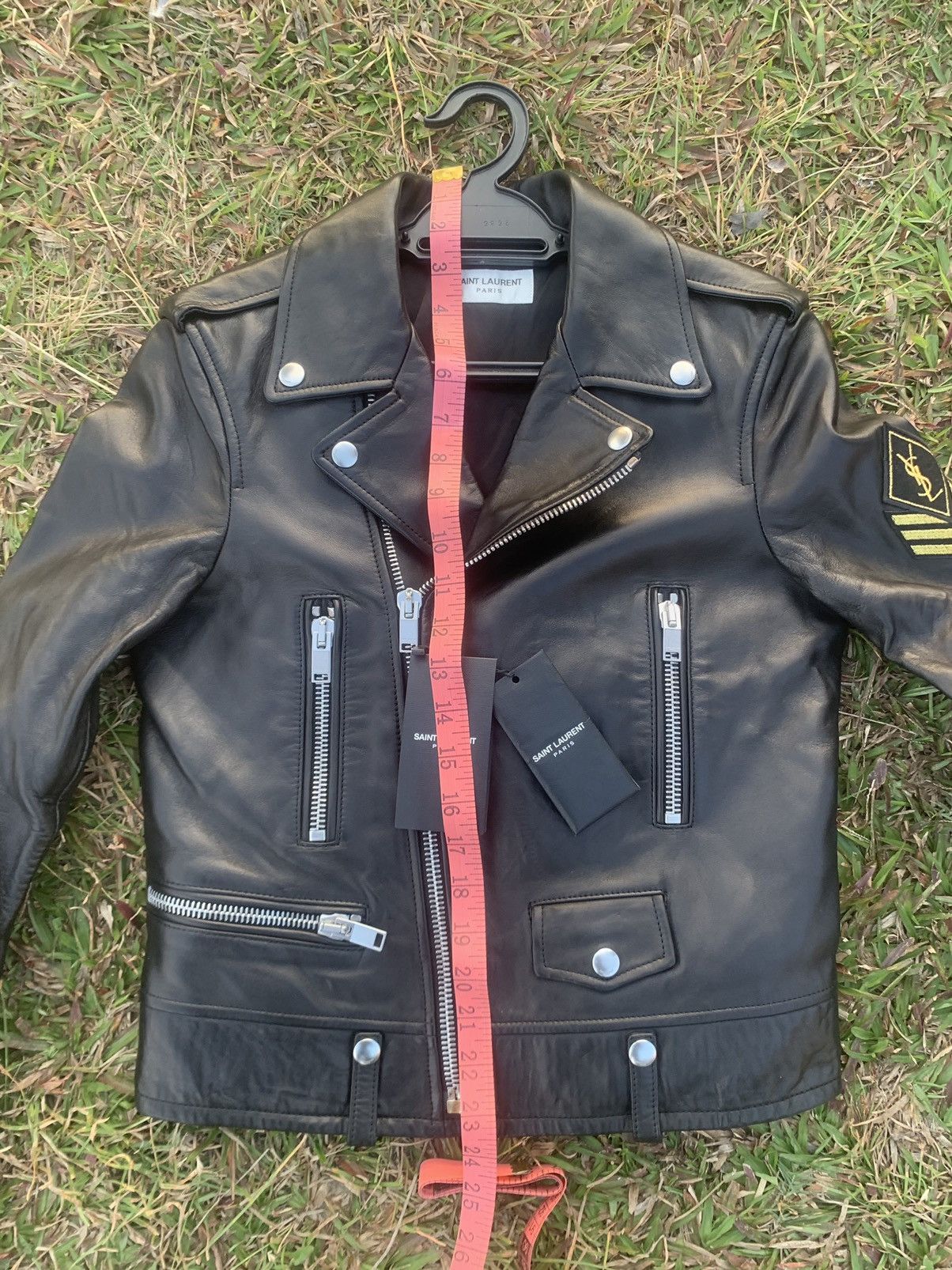 Saint Laurent Paris FW17 Saint Laurent Paris Leather Biker Jacket Sz38 Size S / US 4 / IT 40 - 23 Thumbnail