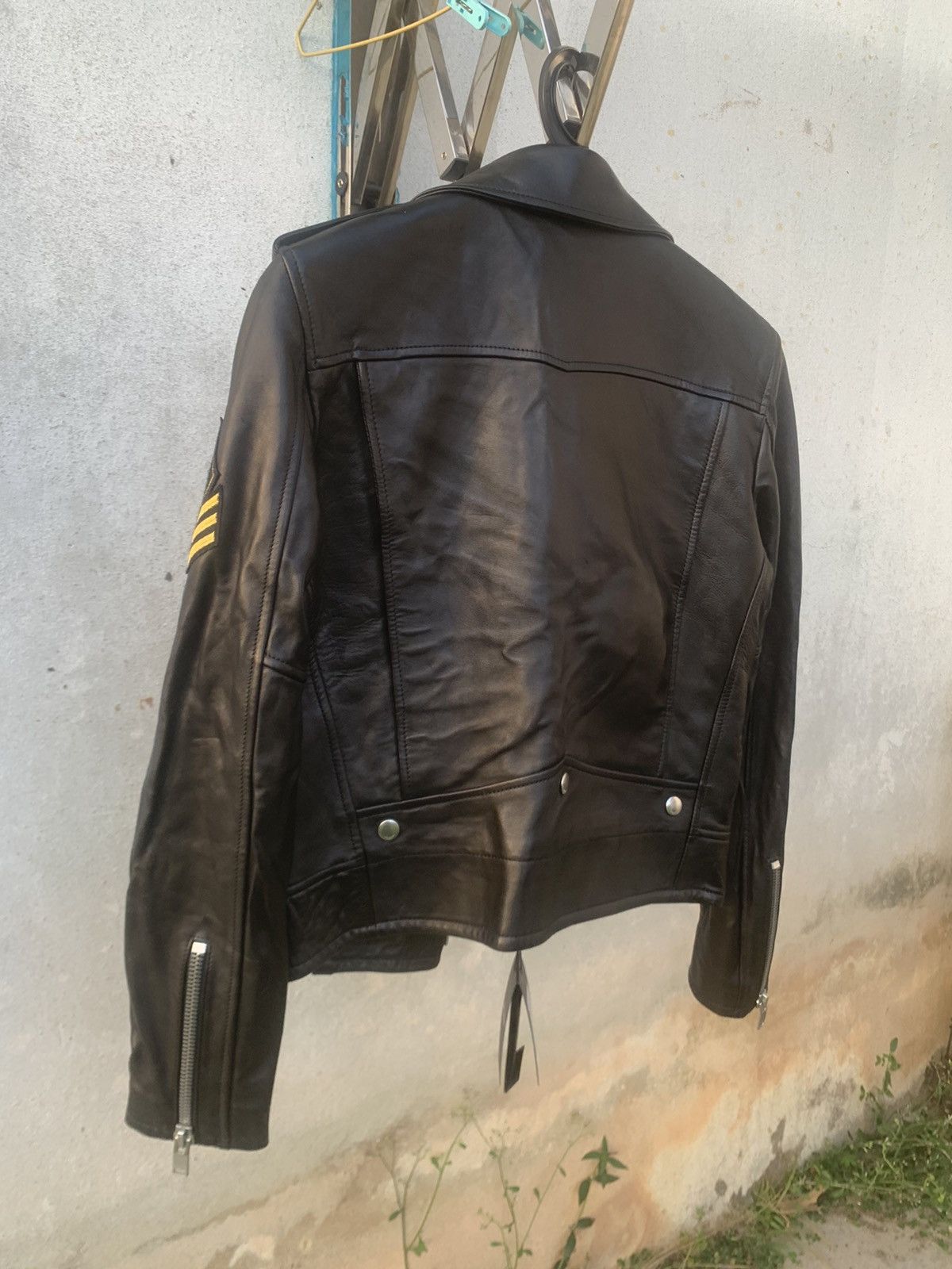 Saint Laurent Paris FW17 Saint Laurent Paris Leather Biker Jacket Sz38 Size S / US 4 / IT 40 - 22 Thumbnail