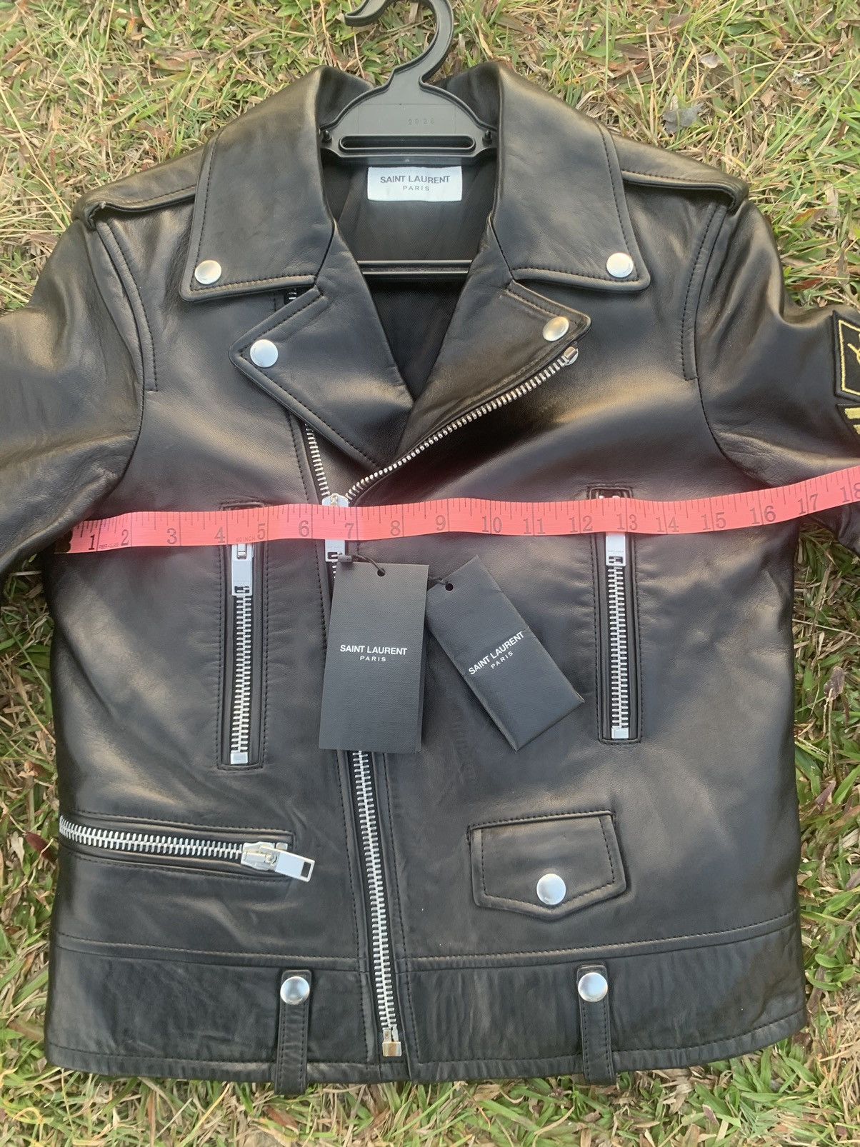 Saint Laurent Paris FW17 Saint Laurent Paris Leather Biker Jacket Sz38 Size S / US 4 / IT 40 - 21 Thumbnail