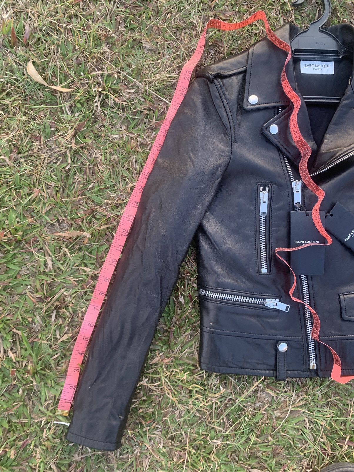 Saint Laurent Paris FW17 Saint Laurent Paris Leather Biker Jacket Sz38 Size S / US 4 / IT 40 - 25 Thumbnail