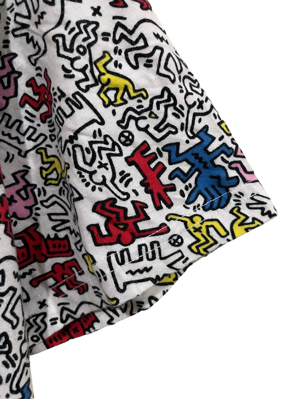 Keith Haring Rare🔥Keith Haring 2014 AOP Pop Arts Doodle Tee Size US M / EU 48-50 / 2 - 7 Thumbnail