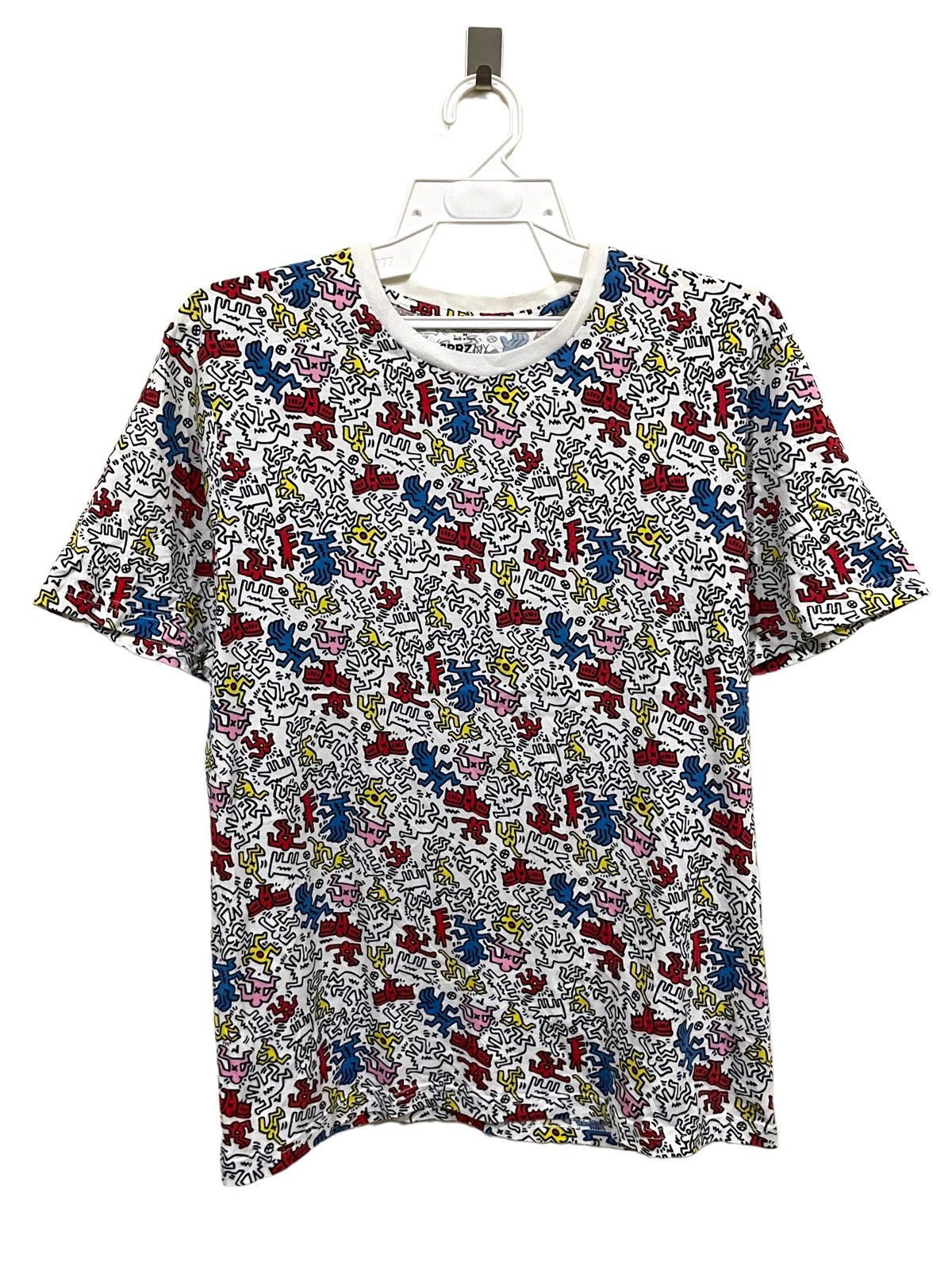 Keith Haring Rare🔥Keith Haring 2014 AOP Pop Arts Doodle Tee Size US M / EU 48-50 / 2 - 1 Thumbnail