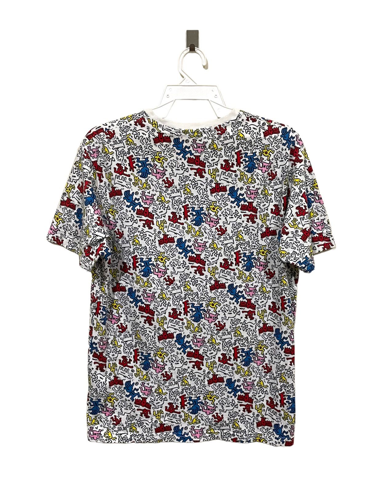 Keith Haring Rare🔥Keith Haring 2014 AOP Pop Arts Doodle Tee Size US M / EU 48-50 / 2 - 4 Thumbnail