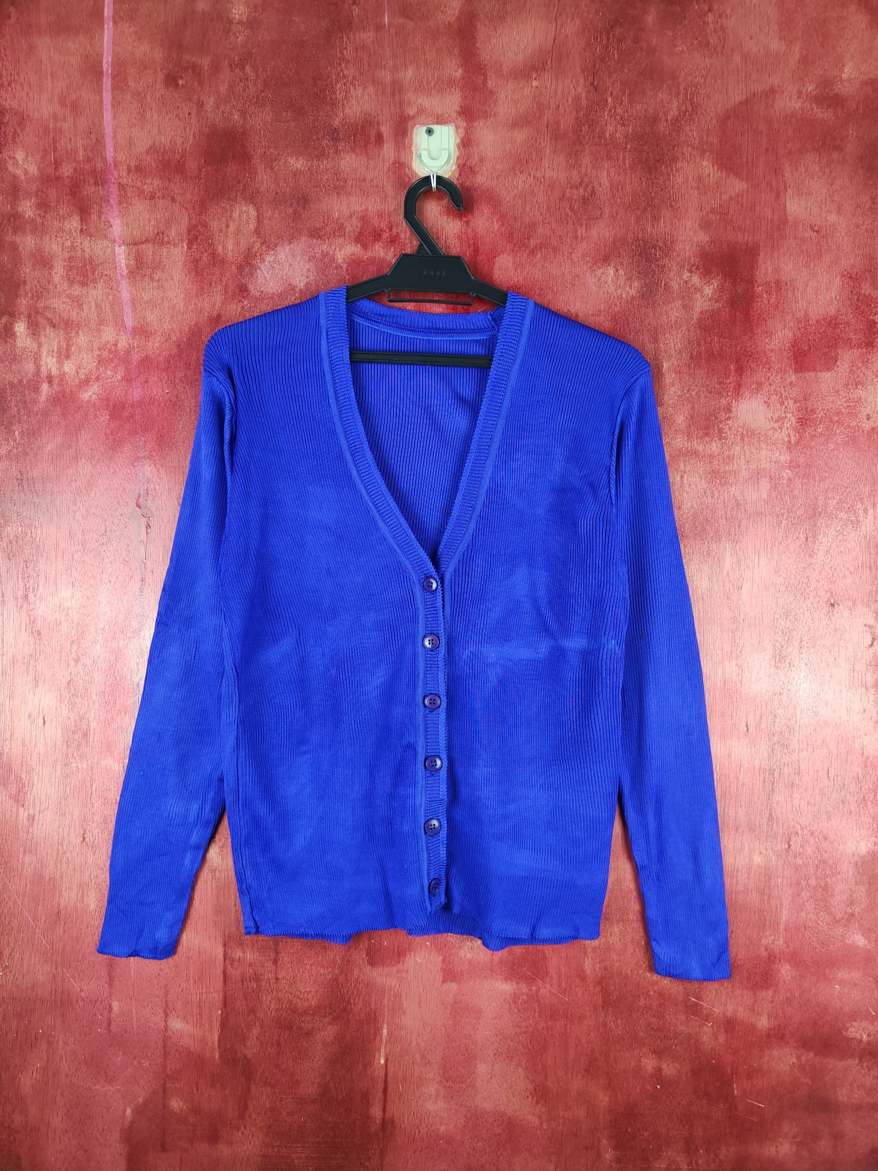 Japanese Brand Japanese Brand Blue/Purple Cardigan knitwear #S907 Size US S / EU 44-46 / 1 - 1 Thumbnail