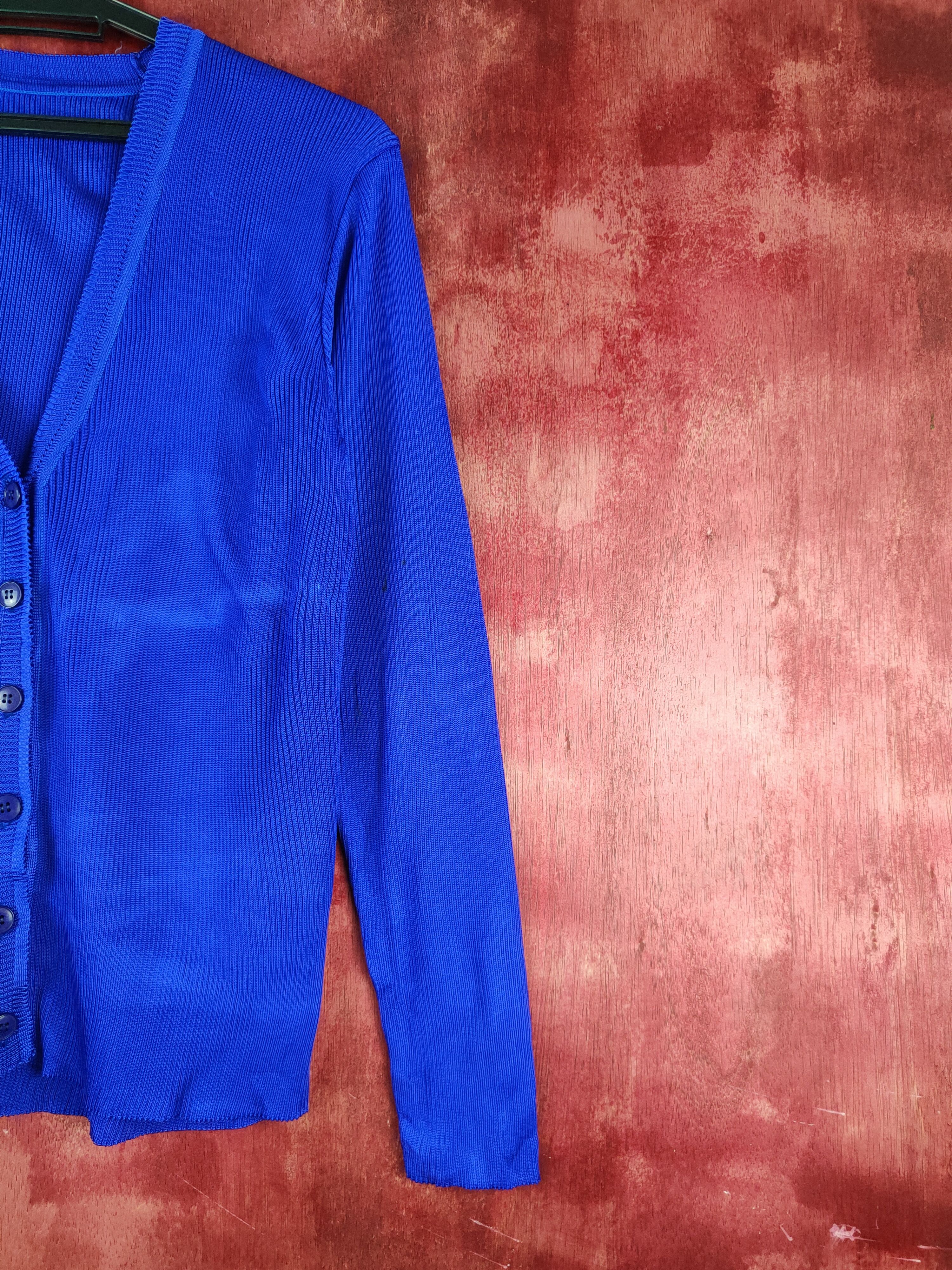 Japanese Brand Japanese Brand Blue/Purple Cardigan knitwear #S907 Size US S / EU 44-46 / 1 - 5 Thumbnail