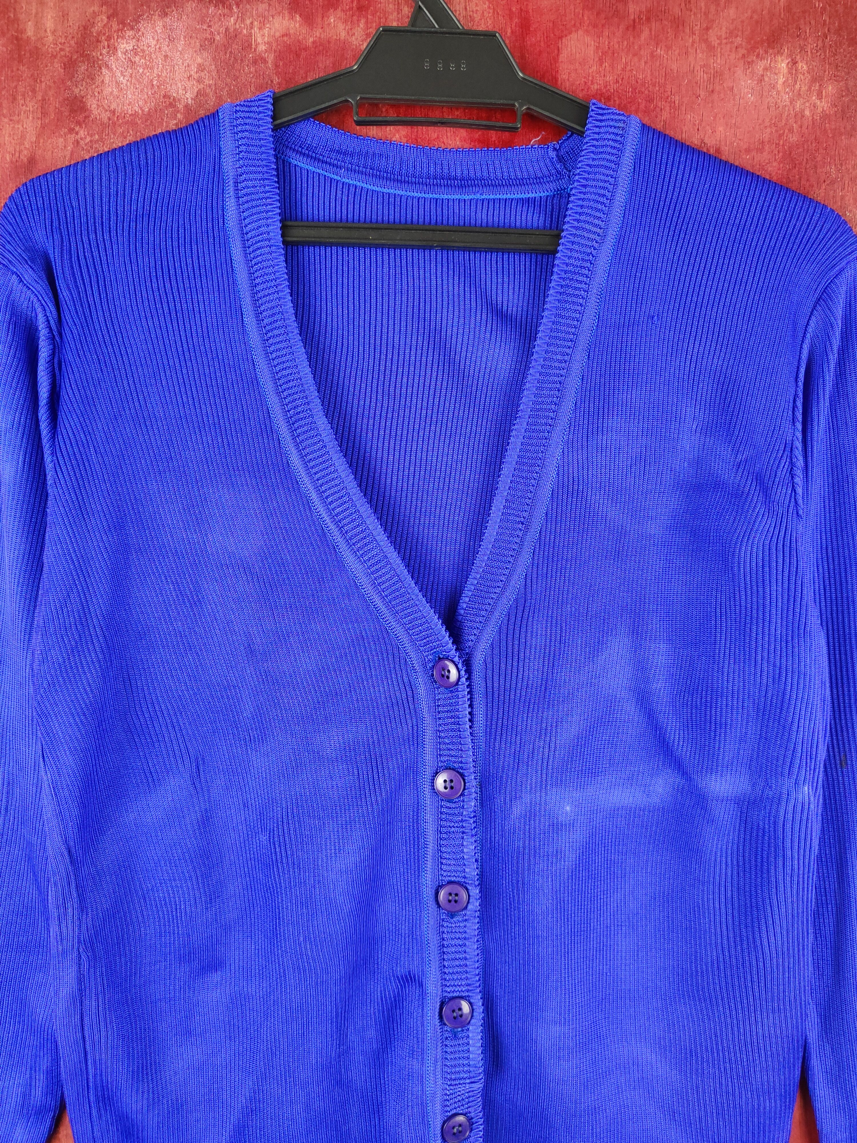 Japanese Brand Japanese Brand Blue/Purple Cardigan knitwear #S907 Size US S / EU 44-46 / 1 - 2 Thumbnail