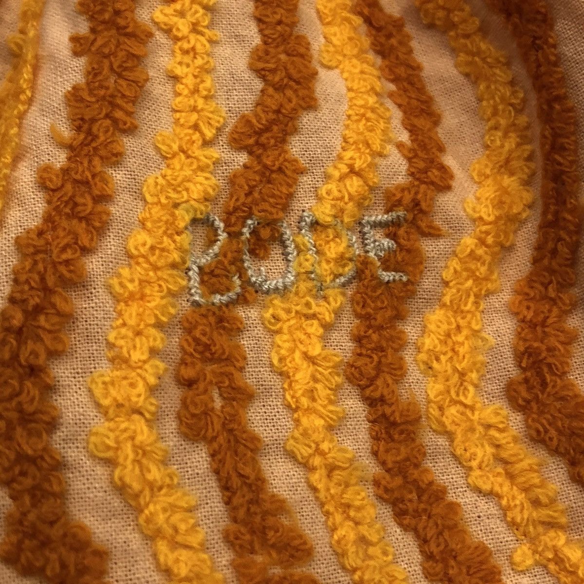 Bode S/s 21’ Wavy Chenille Shirt Size US M / EU 48-50 / 2 - 4 Thumbnail
