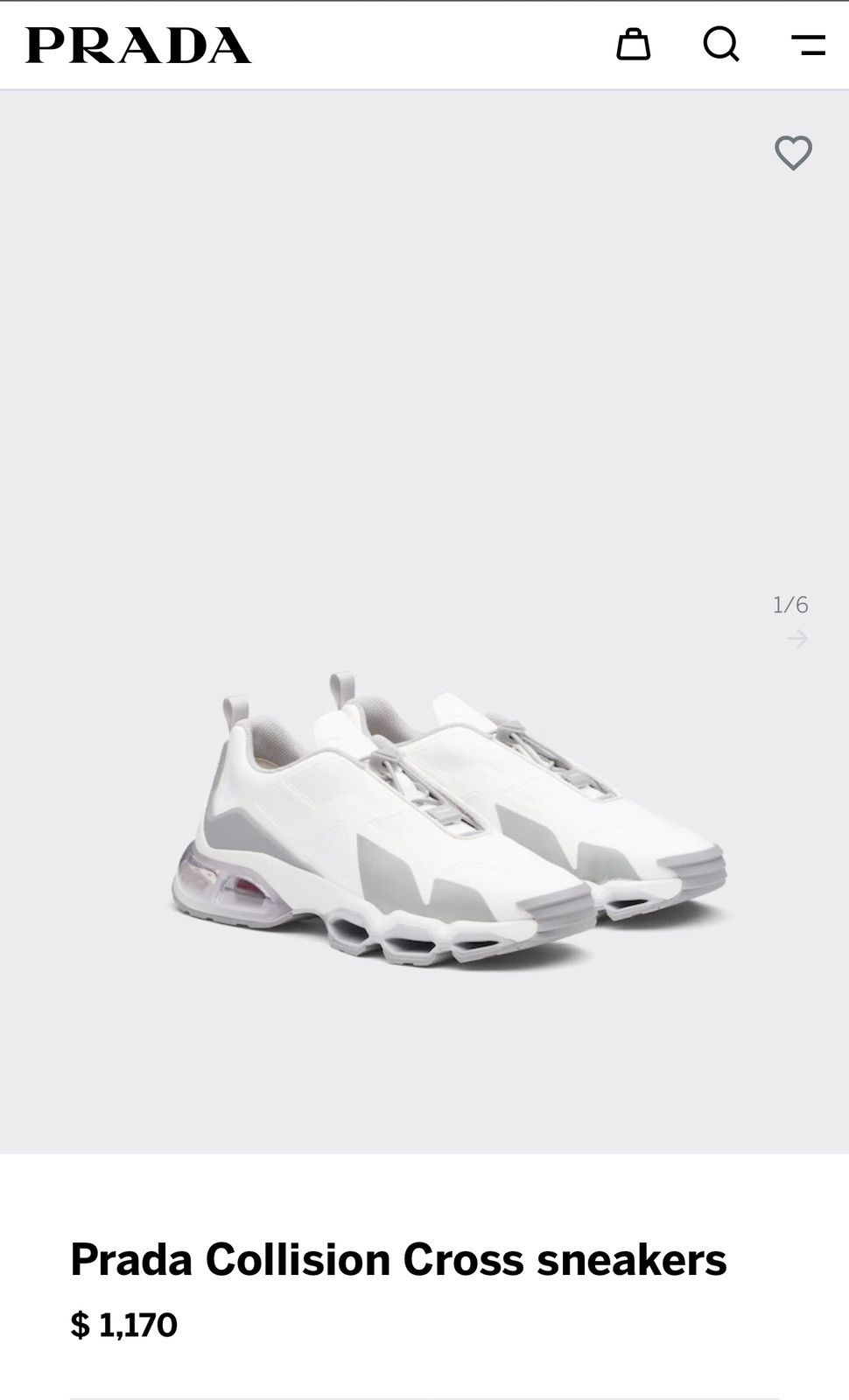 Prada Prada Sport Collision Bounce Cross Sneakers Size US 12 / EU 45 - 12 Thumbnail