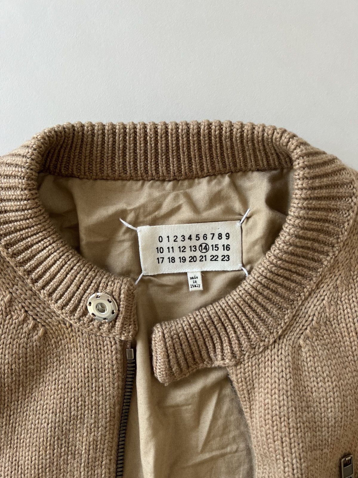 Maison Margiela Maison Margiela 3 - Zip Wool Cardigan Size US M / EU 48-50 / 2 - 3 Thumbnail