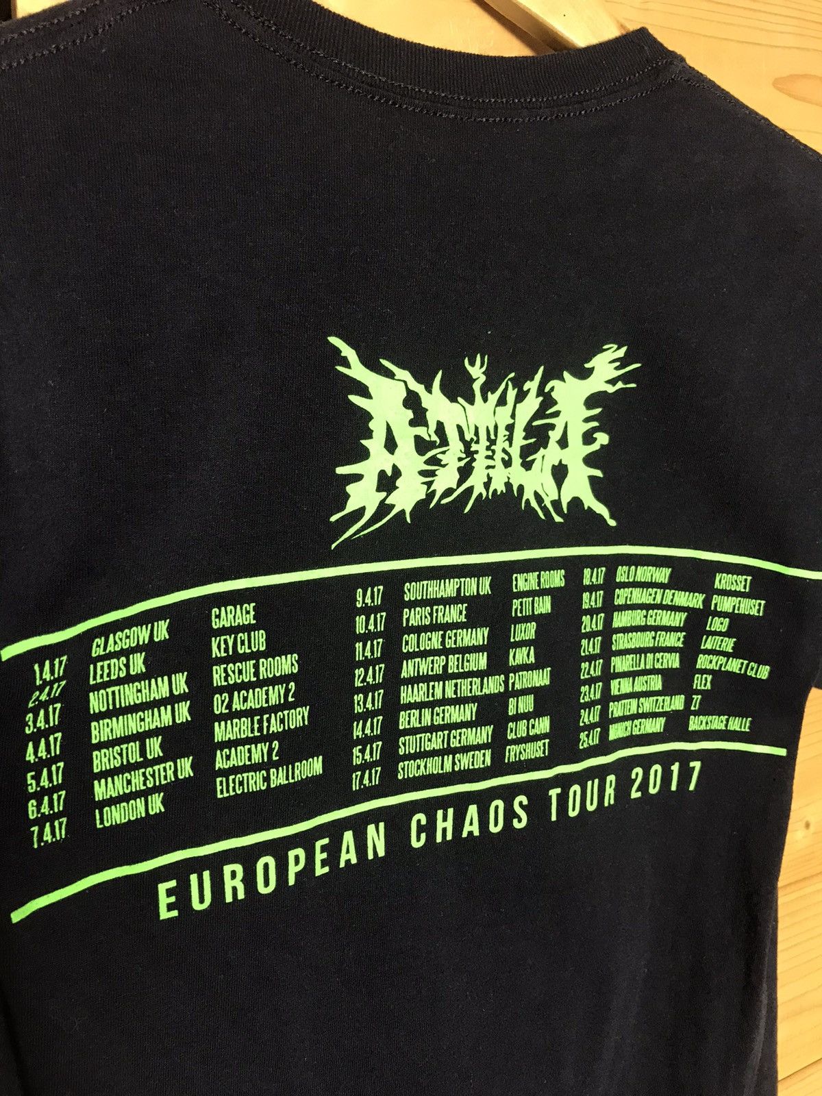 Band Tees Attila 2017 tour t-shirt Size US S / EU 44-46 / 1 - 7 Thumbnail