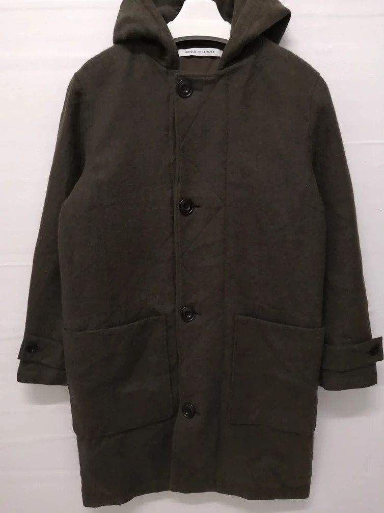 Lemaire × Uniqlo UNIQLO and LEMAIRE Hooded Long Coat - Size M Size US M / EU 48-50 / 2 - 2 Thumbnail